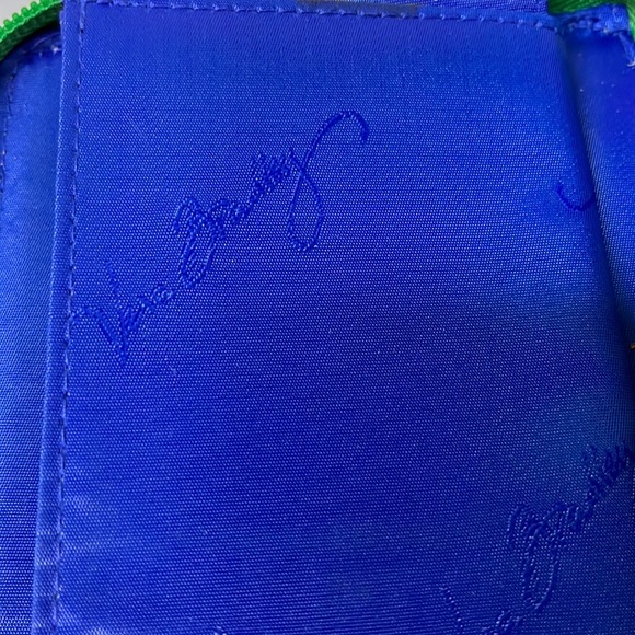 Vera Bradley BB COLLECTION Emerald Diamonds Accordion Style Wallet Wristlet NWOT - Picture 9 of 11